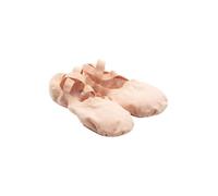 Etoile PRO Elastic S0621L per Bloch Scarpe da Mezza Punta in Tela con Elastici Sport Danza Classica Ballerina Relax Saggio Prova Spettacolo Collo Piede Ballo Insegnante (Rosa Pianta B, 3)
