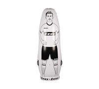 Etoile Sagoma Dummy per Zeus Sport Calcio Calcetto Relax Training Esercizi di Precisione Accessori Free Time Tempo Libero Attrezzo Gonfiabile Ideale per l'Allenamento (Bianco, H 205 x C 45/50 cm)