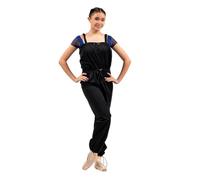 Etoile Tuta Intera con Effetto Sauna per Grishko 0403 Bowie-1 da Donna Danza Classica Saggio Sport Riscaldamento Relax Fitness Palestra Allenamento Ballerina Warm-Up