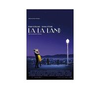 ETOMEY Poster su tela con la canzone e la danza di La Land, stampa artistica da parete per soggiorno e camera da letto, senza cornice, stile 30 x 45 cm