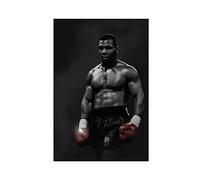ETOMEY Stampa artistica su tela di Mike Tyson, decorazione per camera da letto, sport, ufficio, camera da letto, regalo, senza cornice, 30 x 45 cm