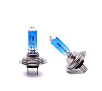 Etomvoop 2 fari alogeni H7 6000 K, allo xeno a gas, 12 V, 100 W, ultra luminosi, luce bianca