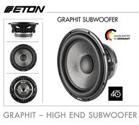 Eton GRAPHIT8-4 Grafite 8-4 20 CM 2x4 Ohm Subwoofer Chassis 800 Watt