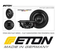 ETON MW12FLAT Move 30 cm subwoofer piatto chassis piatto 30 cm, subwoofer...