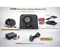 ETON Plug & Play Kit Completo Fiat Ducato | SUB 6A + PA4 + FD16 + FD7C