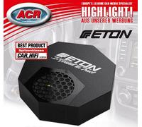 Eton RES10A Attivo Subwoofer Bassi Supporto Ruota di Scorta Bagagliaio Auto