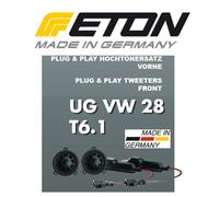 Eton Ug VW 28 T6.1 Plug & Play Tweeter per VW T6.1 Bus / Transporter 1 Paio