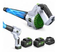 ETOOLAB Soffiatore professionale a batteria con manico girevole a 180°, 2 batterie da 4,0 Ah