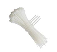 ETOPARS 250 Pezzi Bianca 300mm x 4,8mm Fascette per Cablaggio Autobloccante Fascette Stringicavo Elettricista Cablaggio Fermacavo Cavi 22KG Resistenza