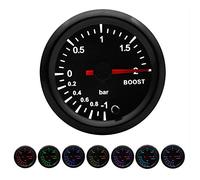 ETOPARS 52mm 2" Motore Auto Kit Calibro di indicatore Turbo Boost Kit manometro Boost Bar Puntatore Indicatore Luminoso a LED 7 Colori