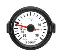 ETOPARS Auto Turbo Boost Manometro 2 Pollici 52mm Turbo Boost Misuratore Veicolo Psi Boost Puntatore Indicatore Calibro Blu Luce Boost Pressione Strumenti