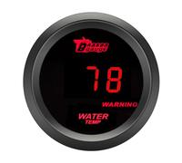 ETOPARS Universale Auto Acqua Temperatura Manometro 2 Pollici 52mm Temperatura dell'Acqua Misuratore Digitale Celsius Acqua Indicatore Calibro Rosso Luce Acqua Temperatura Strumenti