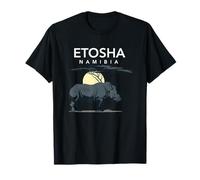 Etosha Namibia Safari Tramonto Maglietta