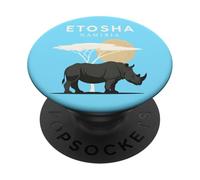 Etosha Namibia Safari Tramonto PopSockets PopGrip Adesivo