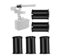 Etour Confezione da 6 panni in gomma, per microfono, 45 x 20 mm/1,8 × 0,8 pollici, distanziatori per microfono in gomma, compatibili con diversi modelli, per uso e streaming live