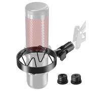Etour [Costruito su misura per HyperX Quadcast Shock Mount] Supporto per microfono con adattatore a vite da 5/8" 3/8" 1/4" con supporto per microfono e braccio
