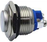 ETPBRIMSF Micro Interruttore 10pcs 1 6 mm Interruttore del Pulsante di Metallo Auto-Reset Avvio dell'interruttore Alimentazione Senza Blocco Impermeabile(2)