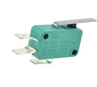 ETPBRIMSF Micro interruttori Limite Switch 1 6A 250V 125V No+NC+Com 6. 3 mm Pin Spdt Interruttore 28 52 a Rullo a Touch Switch microswitch(28mm Lever)