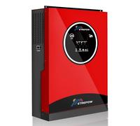 ETREPOW 3500W Inverter Ibrido da 24V DC a 230V AC a Onda Sinusoidale Pura con Regolatore di Carica Solare MPPT da 100A Lngresso Fotovoltaico Massimo 500V con Batterie al Piombo o al Litio