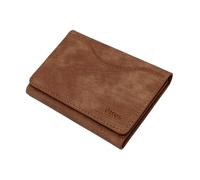 ETRES Smart Wallet Classic Storm - Portafoglio MagSafe RFID Slim, Uomo Donna, Compatto con Tasca per Contanti, Design Grigio Storm (marrone)