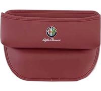 ETRFUNB Scatola Organizzatrice per Spazio Sedile Auto per Alfa Romeo Montreal, Portaoggetti Riempitivo Multifunzionale Anteriore Pratico Accessori,Red