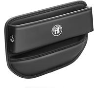 ETRFUNB Scatola Organizzatrice per Spazio Sedile Auto per Alfa Romeo Montreal, Portaoggetti Riempitivo Multifunzionale Anteriore Pratico Accessori,Black