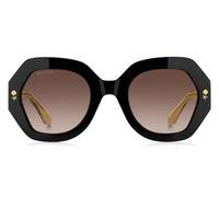 Etro 0009/S 71C-HA Women's Sunglasses - Black Acetate Frame, Brown Gradient Lenses
