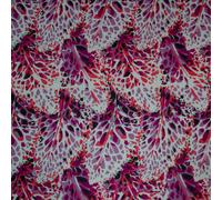 Etro autentico tessuto di seta crepe stretch Made in Italy Prezzo x 1 irda As...