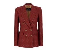 Etro - Blazer - - Jackets - Donna - Rosso - S