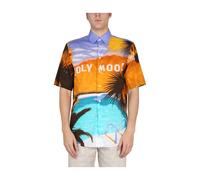 Etro - Camicia a Maniche Corte a Righe in Cotone - - Shirts - Uomo - Multicolore - M