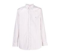 Etro - Camicia a Righe con Logo Ricamato - - Shirts - Uomo - Bianco - L