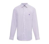 Etro - Camicia a Righe - - Shirts - Uomo - Viola - L