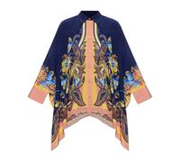Etro - Camicia Asimmetrica in Seta - - Blouses & Shirts - Donna - Blu - S