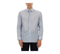 Etro - Camicia Elegante a Maniche Lunghe con Motivo Paisley - - Shirts - Uomo - Blu - 2XL