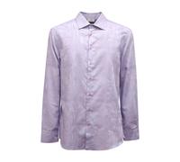 Etro - Camicia in Cotone Made in Italy - - Shirts - Uomo - Viola - L