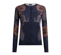 Etro - Cardigan in Seta e Cashmere con Paisley - - Knitwear - Donna - Multicolore - M
