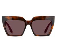 Etro Etro 0001/s Occhiali Da Sole Donna Avana Oversize Viola 58mm