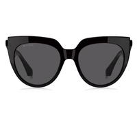 Etro Etro 0003/s Occhiali Da Sole Donna Nero Cat-eye Grigio 55mm