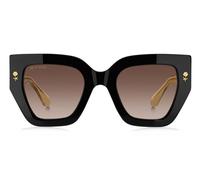 Etro Etro 0010/s Occhiali Da Sole Donna Nero Farfalla Marrone 50mm