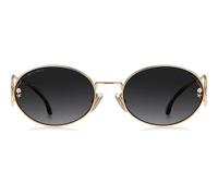 Etro Etro 0106/s Occhiali Da Sole Donna Oro Ovali Grigio 57mm