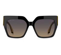 Etro Etro 0122/s Occhiali Da Sole Donna Nero Oversize Giallo 57mm
