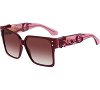 Etro ETRO0104/S LHF/3X, Rosso, Acetate, Donne occhiali da sole 59