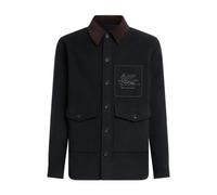 Etro - Giacca in cotone con Pegaso - - Jackets - Uomo - Verde - L