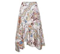 Etro - Gonna Asimmetrica con Stampa Floreale Farfalla - - Skirts - Donna - Multicolore - S