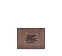 Etro Multicolor Cotton Clutch Bag