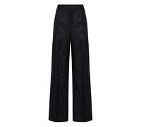 Etro - Pantaloni dritti in jacquard paisley - - Trousers - Donna - Nero - S