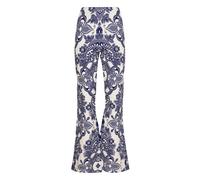Etro - Pantaloni svasati in maglia jacquard - - Trousers - Donna - Multicolore - S