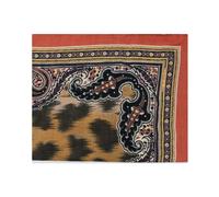 Etro - Sciarpa con bordi a motivo fogliame - - Accessories - Donna - Multicolore - ONE SIZE