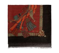 Etro - Sciarpa con finitura grezza - - Accessories - Donna - Marrone - ONE SIZE