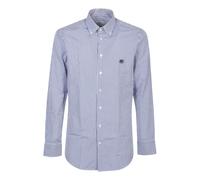 Etro - Slim Logo Shirt - - Shirts - Uomo - Blu - 2XL